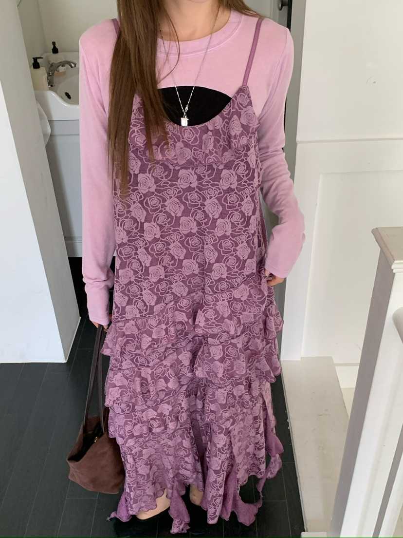 MAISONDEGLORY韓國代購女士新款人氣時尚推薦連衣裙不含內搭Maison de glory連衣裙