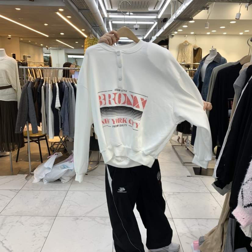 空東大門實拍女裝新品人氣休閑時尚真品推薦熱賣衛衣運動Sagebrush衛衣