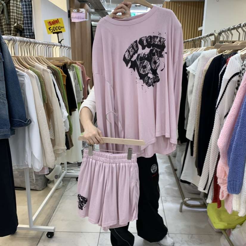 空韓國直郵女士新款休閑熱賣時尚推薦真品人氣套裝Sagebrush套裝