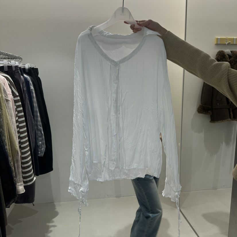ALTER韓國代購女士新品人氣真品時尚休閑熱賣推薦襯衫蕾絲衫Alter襯衫/蕾絲衫