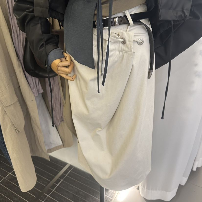 FIND-P東大門代購女士新款推薦人氣時尚熱賣真品長裙孔眼FIND-P長裙