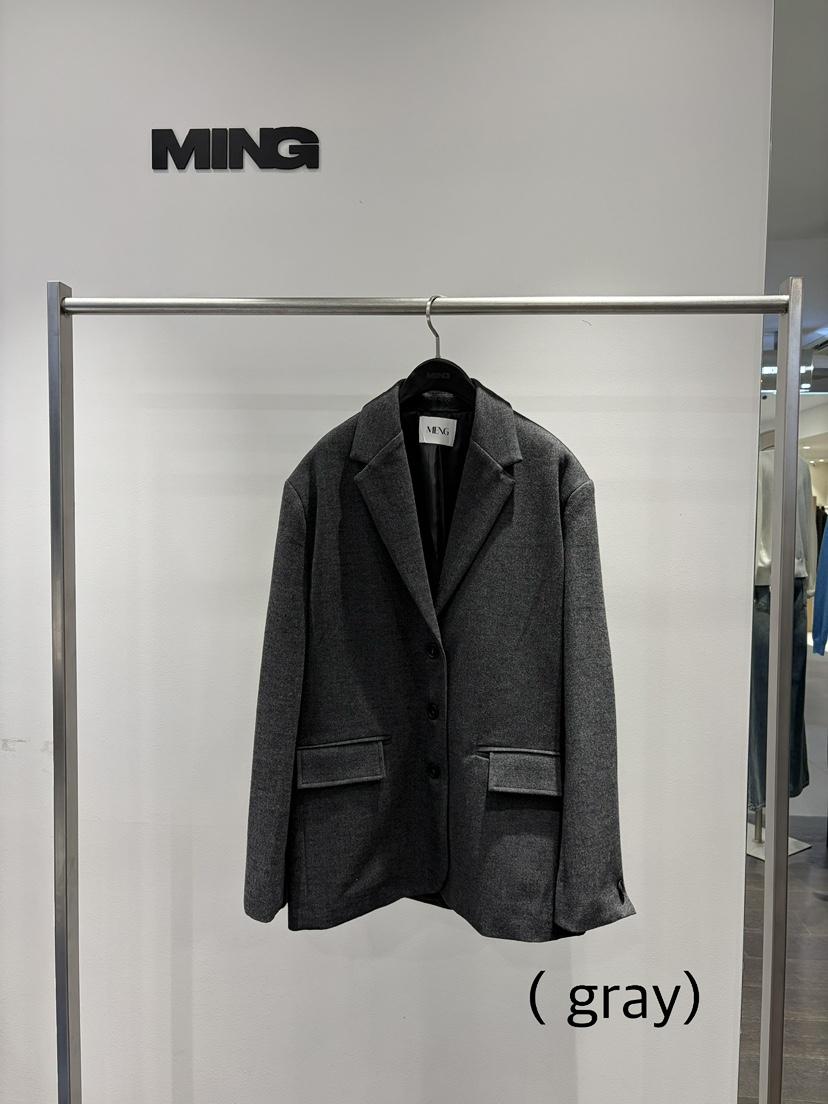 MING/MENG韓國代購女士新品熱賣推薦真品時尚人氣西裝西服MING/MENG西裝/西服