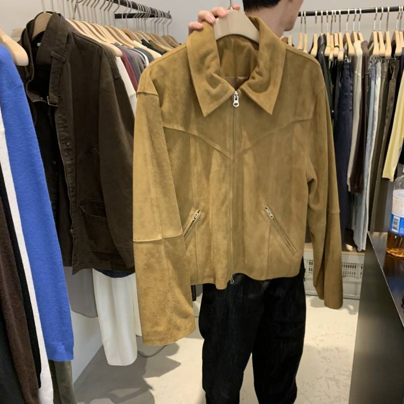 PLATE韓國直郵女士新品推薦人氣真品休閑熱賣時尚夾克絨面革ANOTHER PLATE MOOD WEAR夾克