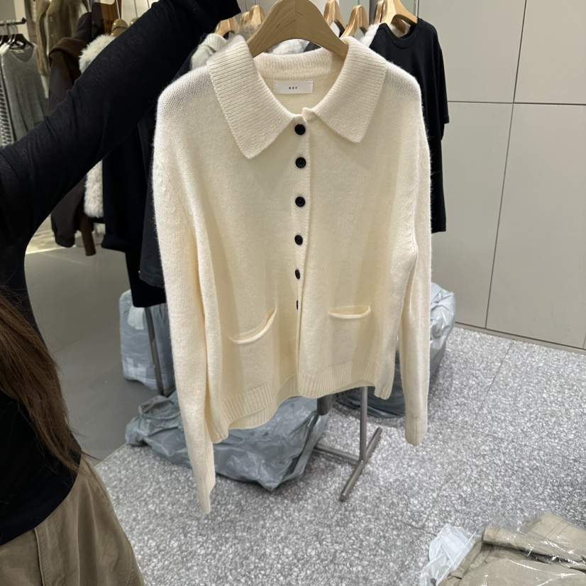 SOF東大門實拍女裝新品人氣熱賣推薦休閑時尚開衫口袋開衫SOF開衫