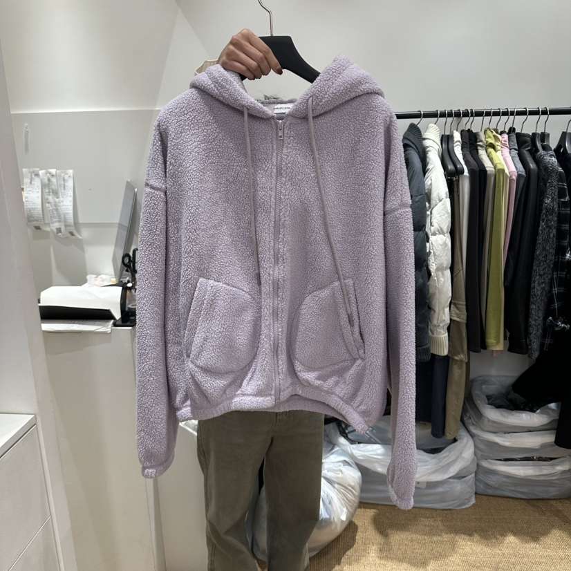 GARDEN LAYER東大門直郵女裝新品推薦人氣夾克連帽衫抓絨GARDEN LAYER夾克