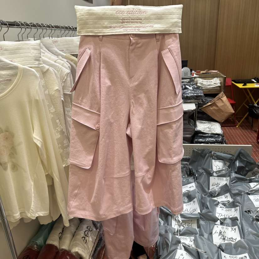 EEE韓國代購女士新款推薦熱賣人氣時尚真品休閑短褲EEE短褲