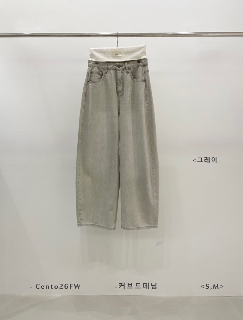 CENTO東大門代購女士新品推薦真品人氣時尚休閑熱賣牛仔褲CENTO牛仔褲