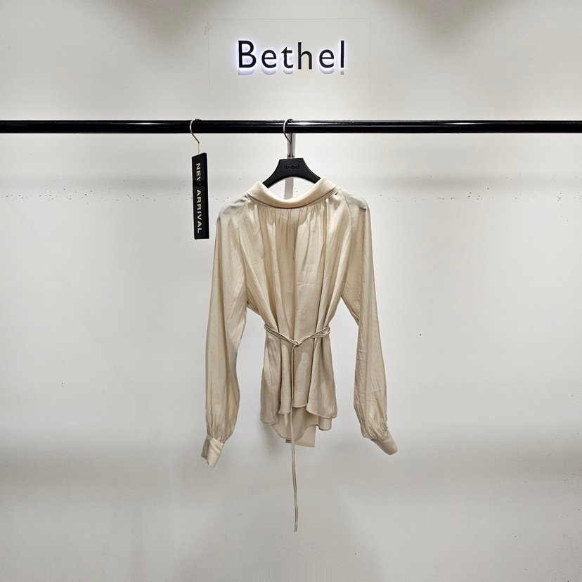 BETHEL韓國直郵女士新品真品熱賣休閑時尚人氣襯衫蕾絲衫Bethel襯衫/蕾絲衫