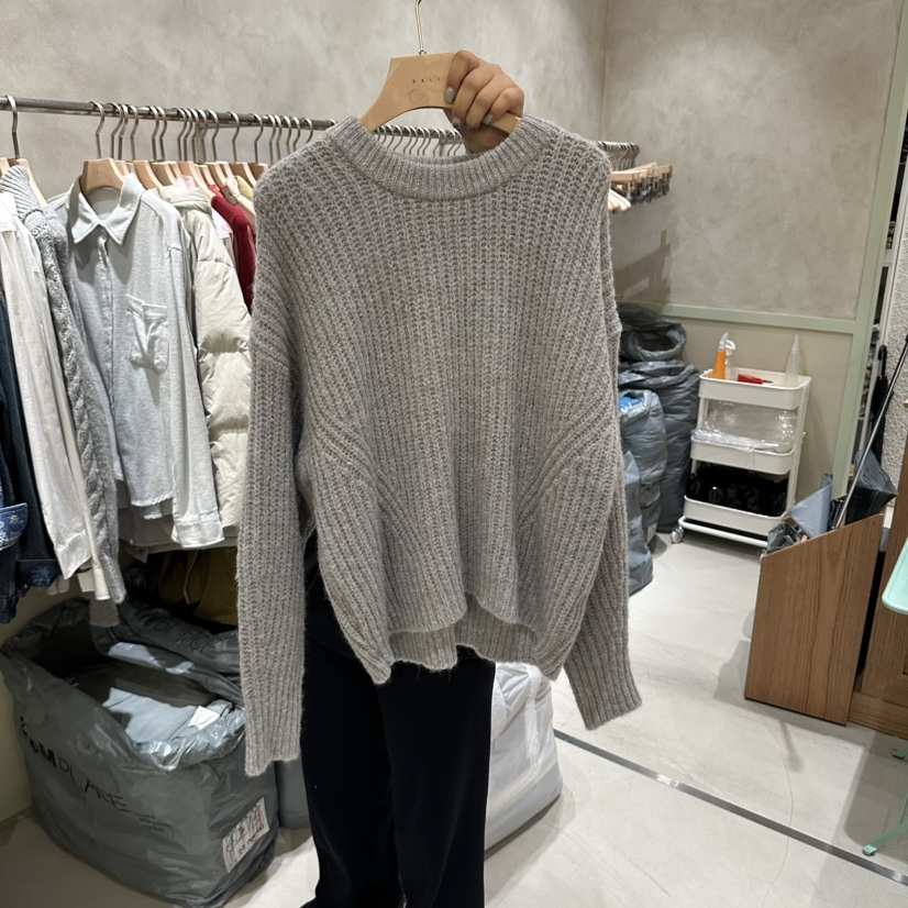 DELI JENNY東大門實拍女士新品人氣休閑推薦毛衣不含圍巾DELI JENNY毛衣