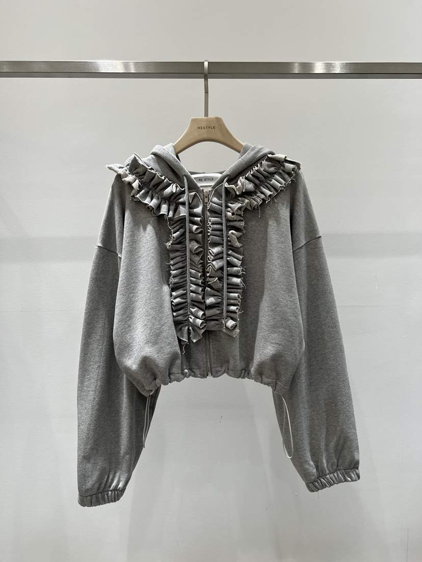 RE STYLE-Q韓國代購女士新款時尚人氣推薦真品熱賣衛衣RE STYLE衛衣