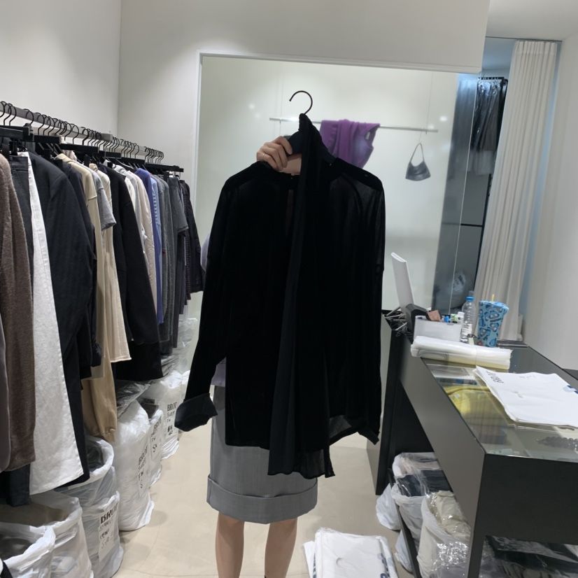 BROT東大門代購女士新品真品人氣推薦時尚休閑長袖T恤含圍巾BROT長袖T恤