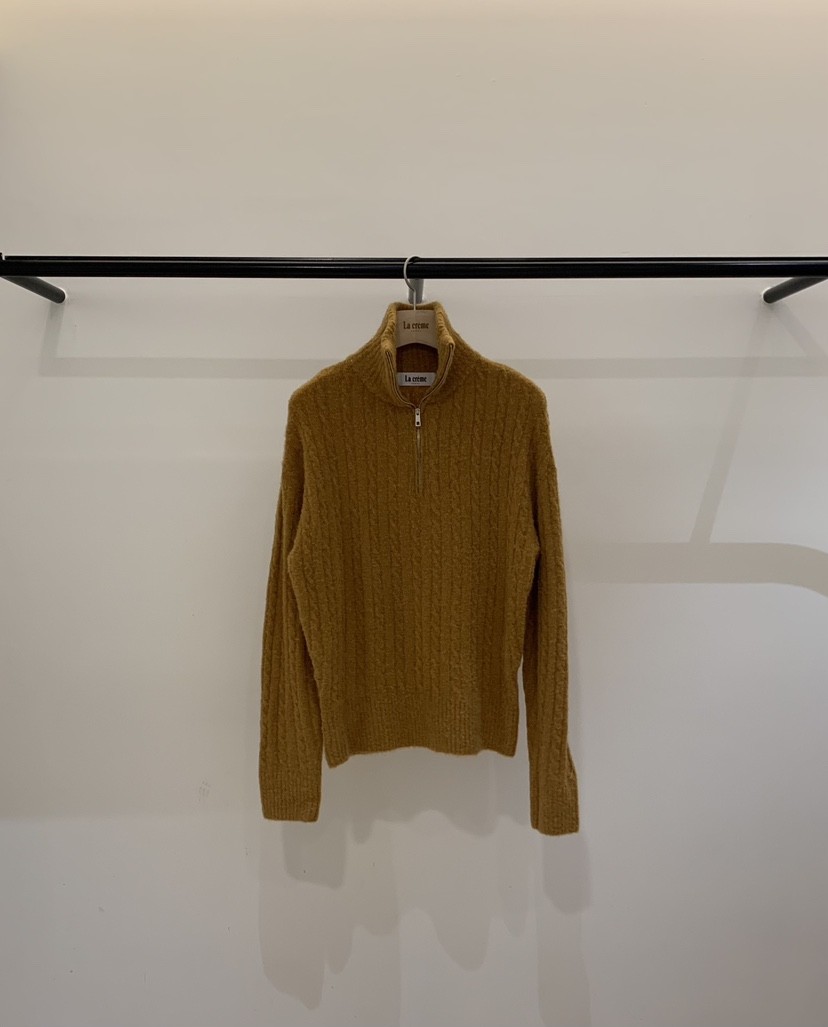 LA CREME東大門實拍女士新品真品時尚熱賣休閑針織衫拉鏈LA CREME針織衫