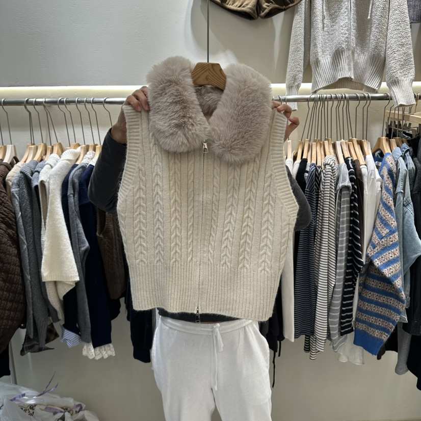 HIP.TIQUE韓國代購女士新款推薦休閑時尚熱賣真品人氣馬甲HIP.TIQUE馬甲