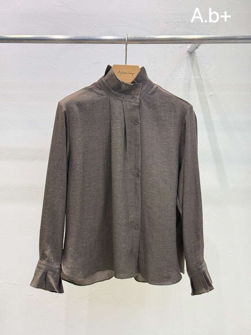 AUTUMN BEIGE東大門直郵女裝新品熱賣休閑推薦襯衫蕾絲衫A.b+/AUTUMN BEIGE襯衫/蕾絲衫