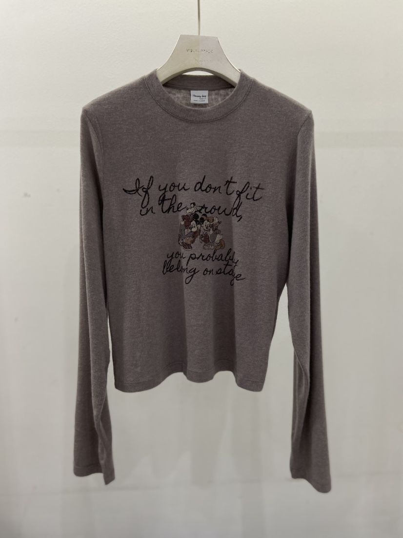 VISUAL SPACE/PAGE92/FLEISCHER東大門代購女士新品時尚長袖T恤VISUAL SPACE/PAGE92/FLEISCHER長袖T恤