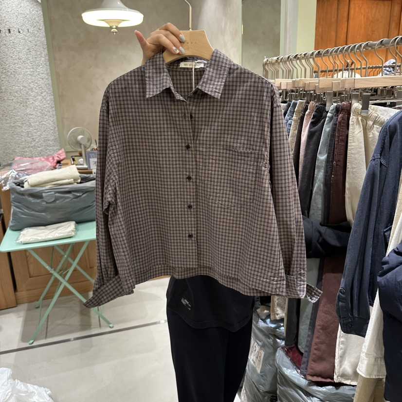 DELI JENNY韓國直郵女裝新款推薦熱賣真品休閑襯衫蕾絲衫DELI JENNY襯衫/蕾絲衫