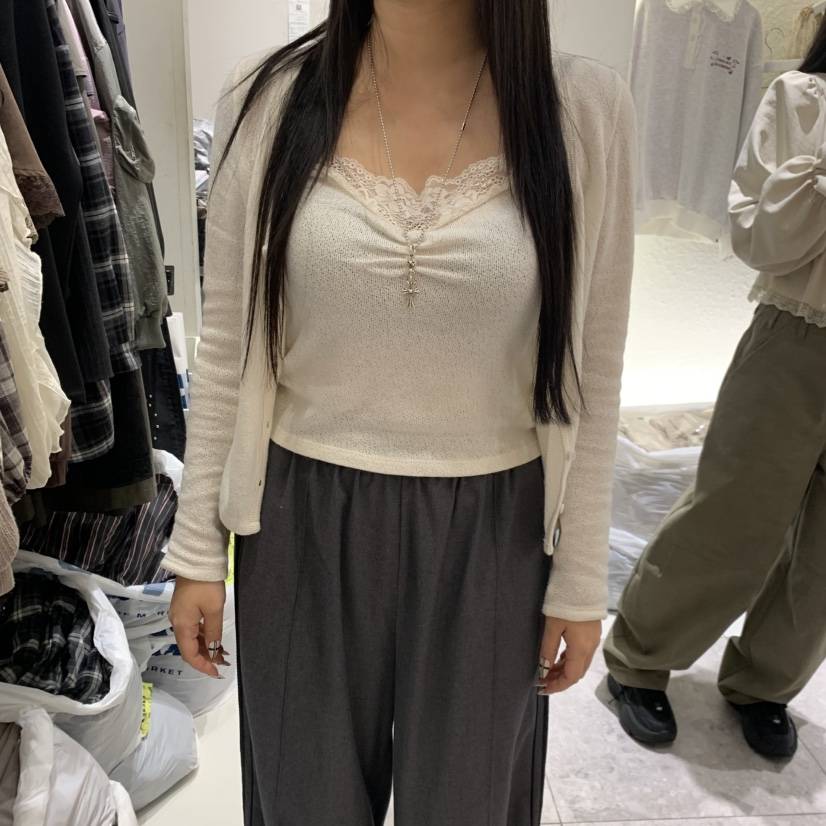 TYCHE東大門代購女裝新款熱賣推薦時尚休閑真品針織衫假兩件TYCHE針織衫