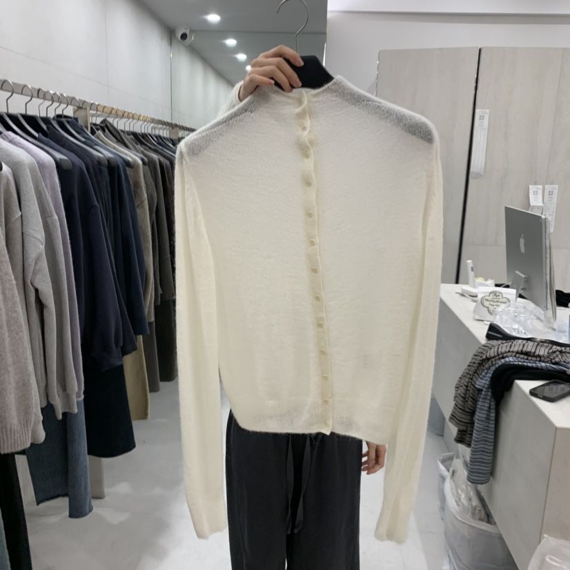 ETTER-B韓國直郵女士新款時尚真品熱賣推薦人氣開衫紐扣ETTER-B開衫