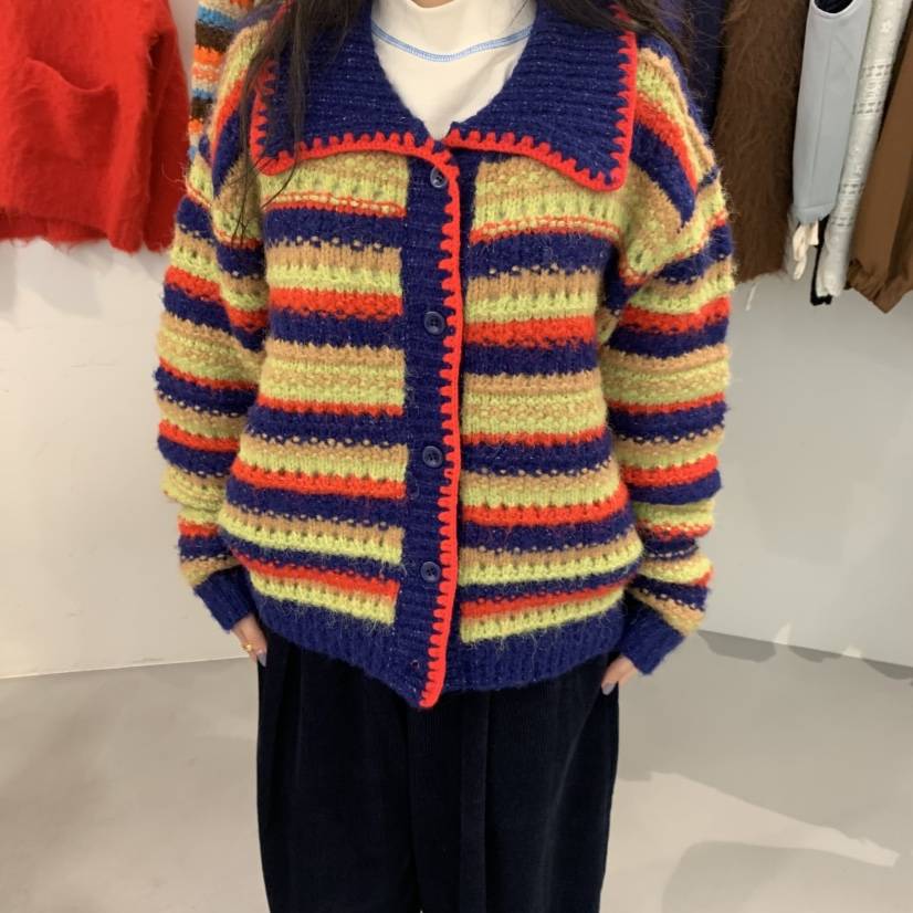 VENTI韓國直郵女裝新品真品熱賣人氣時尚休閑推薦毛衣開衫VENTI毛衣