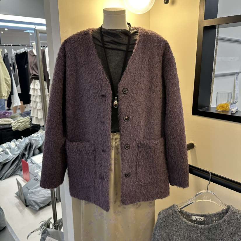 ARR韓國代購女裝新款真品熱賣推薦人氣休閑時尚短款大衣ARR短款大衣