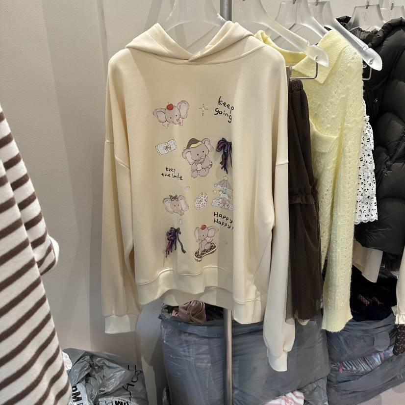 MIMME/LOOKK韓國直郵女裝新款真品熱賣推薦人氣時尚衛衣MIMME/LOOKK衛衣