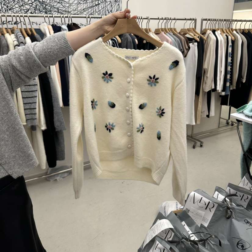 MER東大門直郵女裝新品人氣推薦休閑真品時尚熱賣開衫MER/ANGELO BIANCO開衫