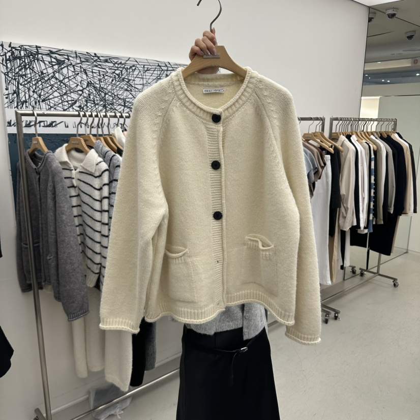 MER東大門實拍女裝新品真品推薦時尚休閑人氣熱賣開衫MER/ANGELO BIANCO開衫