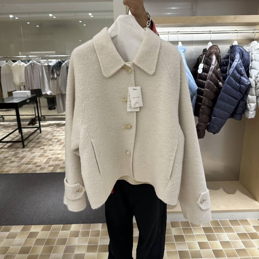 MYNAMEIS/AIME HOPE MAKE東大門實拍女士新品熱賣夾克羊駝毛MYNAMEIS/AIME HOPE MAKE夾克