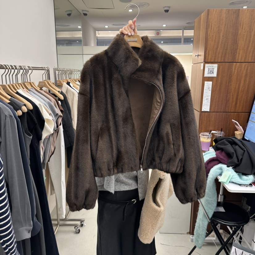 MER東大門代購女裝新品人氣真品時尚休閑推薦熱賣夾克MER/ANGELO BIANCO夾克