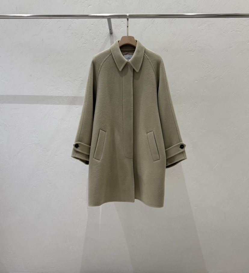 ABLERING東大門代購女士新品時尚真品推薦中長款大衣手工ABLE STANDARD/ABLERING中長款大衣
