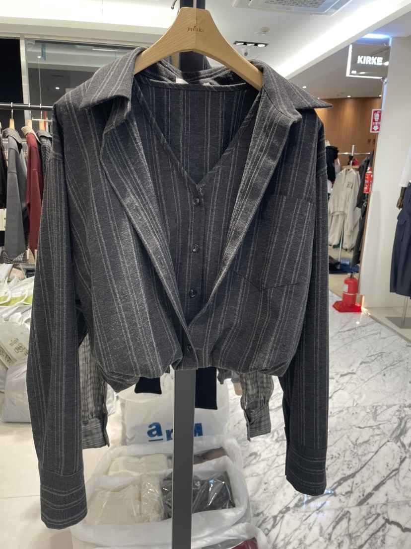 MUSK韓國代購女士新品時尚人氣真品休閑熱賣推薦襯衫蕾絲衫MUSK襯衫/蕾絲衫