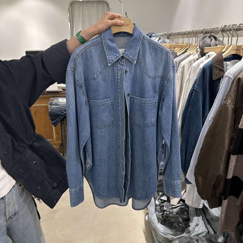 ACKER東大門直郵女裝新品熱賣人氣休閑時尚真品襯衫蕾絲衫Acker襯衫/蕾絲衫