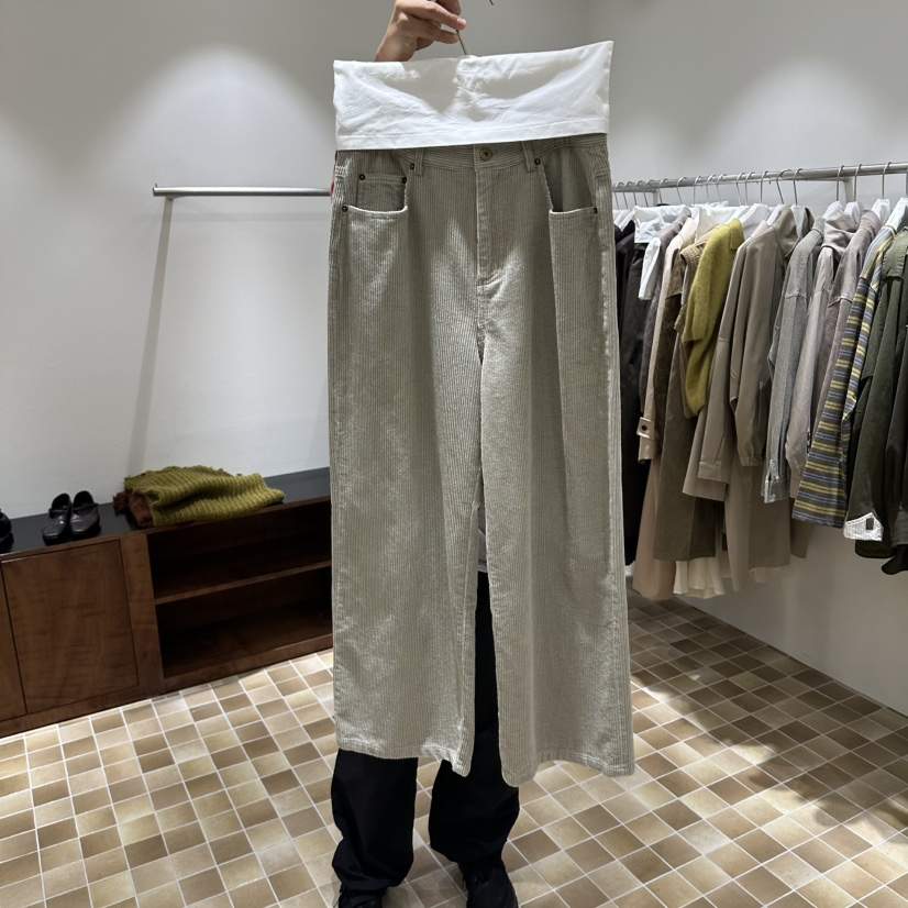 MYNAMEIS/AIME HOPE MAKE東大門代購女裝新品人氣休閑褲燈芯絨MYNAMEIS/AIME HOPE MAKE休閑褲
