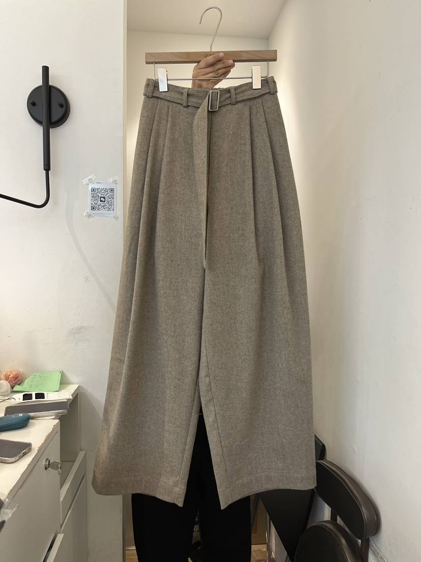 OUVIR東大門直郵女士新品人氣時尚休閑推薦熱賣休閑褲腰帶O.V.R/OUVIR休閑褲