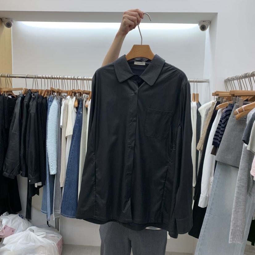DRESS ROOM東大門直郵女裝新款人氣推薦熱賣襯衫蕾絲衫皮革DRESS ROOM襯衫/蕾絲衫