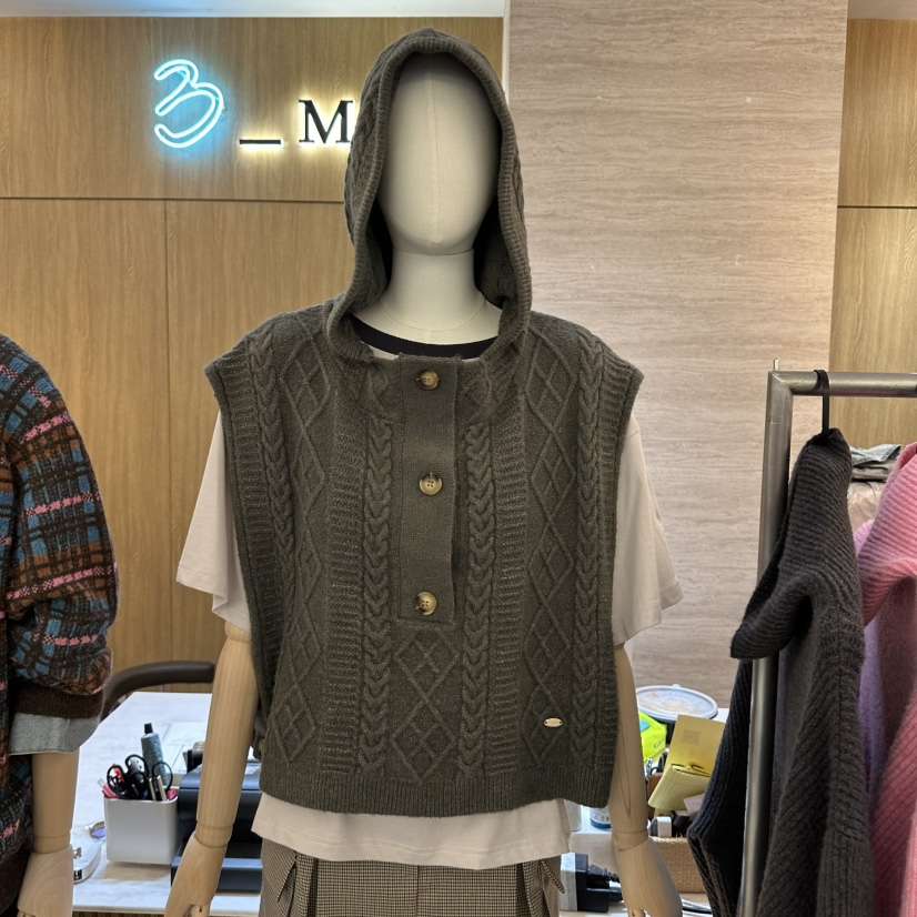 BISHOP/APOINT/3MARCH韓國代購女裝新款真品吊帶背心不含內搭兜帽BISHOP/APOINT/3MARCH吊帶/背心