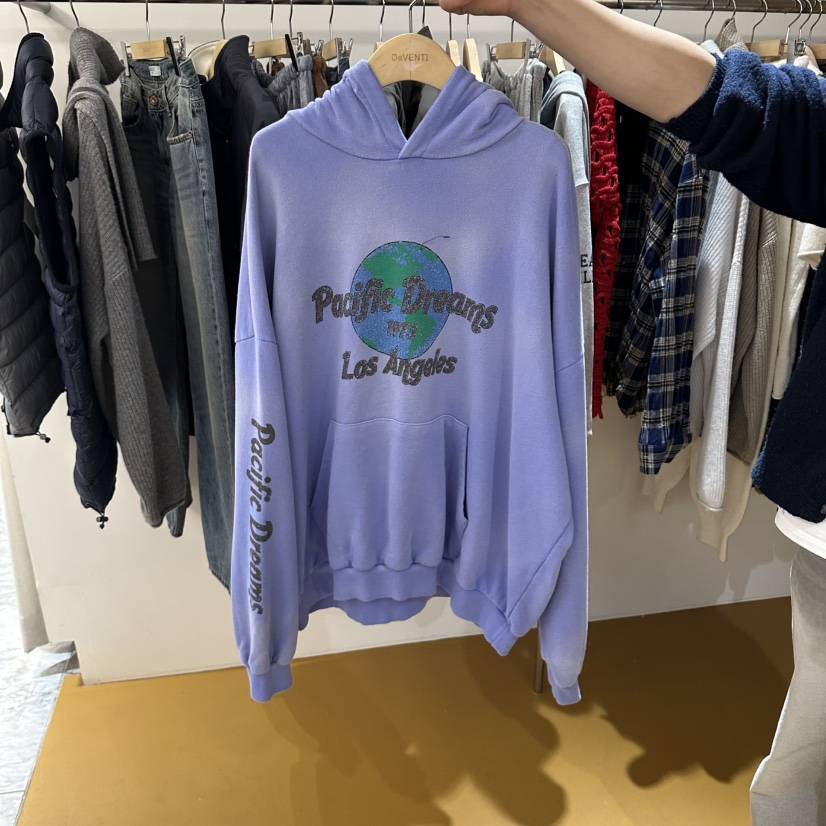 DE VENTI韓國代購女士新品時尚休閑推薦熱賣衛衣連帽衫水洗De VENTI衛衣