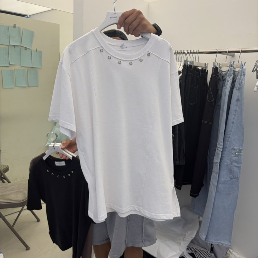 NON CLIP東大門代購女裝新品推薦真品時尚人氣熱賣休閑T恤NON CLIPT恤