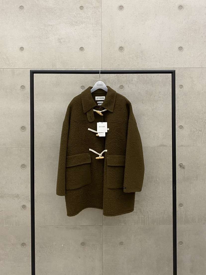 MUCH MORE/JACKPOT東大門實拍女裝新品熱賣中長款大衣手工制作MUCH MORE/JACKPOT中長款大衣