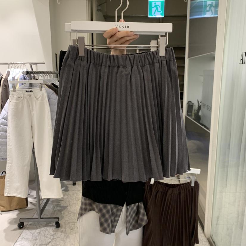 VENIR-A東大門直郵女士新款熱賣時尚真品人氣推薦短裙皺紋VENIR-A短裙