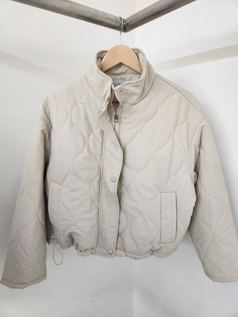 THE OTHER東大門直郵女裝新品休閑人氣真品短款棉服絎縫THE OTHER短款棉服