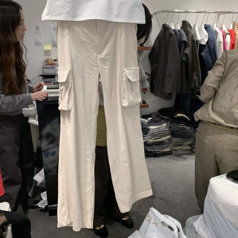 THE HOME PAGE東大門實拍女士新品人氣休閑休閑褲燈芯絨THE HOME PAGE休閑褲