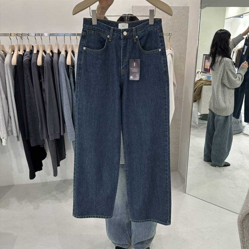 ONESTASTE東大門實拍女士新款時尚人氣推薦真品休閑牛仔褲ONESTASTE牛仔褲