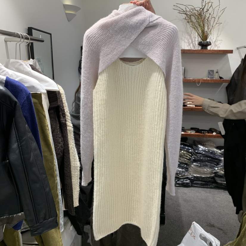 THE HOME PAGE東大門直郵女士新品休閑圍巾披肩不含內搭THE HOME PAGE圍巾/披肩