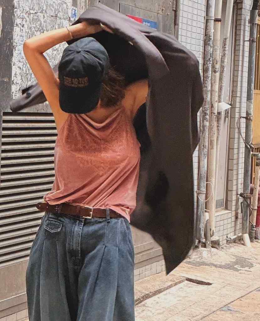 PARIS MATCH韓國代購女士新品時尚熱賣真品休閑吊帶背心PARIS MATCH吊帶/背心