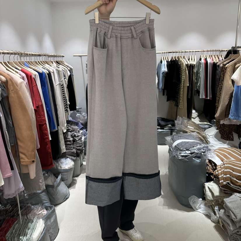 CONNAUGHT/DAILYJUD東大門代購女裝新品人氣休閑褲不含腰帶運動CONNAUGHT/DAILYJUD休閑褲