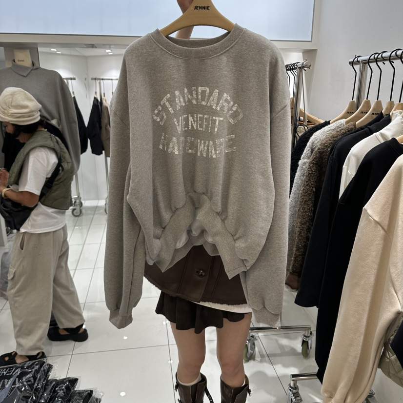 JENNIE/VENEFIT韓國代購女士新款時尚休閑真品人氣熱賣衛衣JENNIE/VENEFIT衛衣
