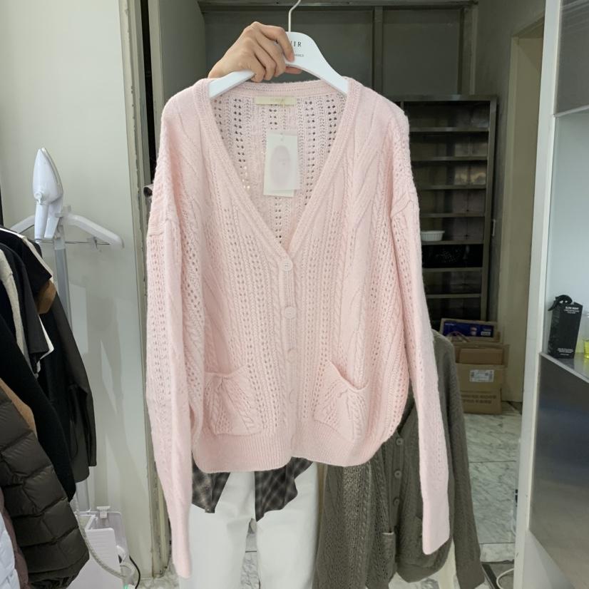 VENIR-A東大門實拍女裝新品真品推薦時尚熱賣休閑人氣開衫VENIR-A開衫