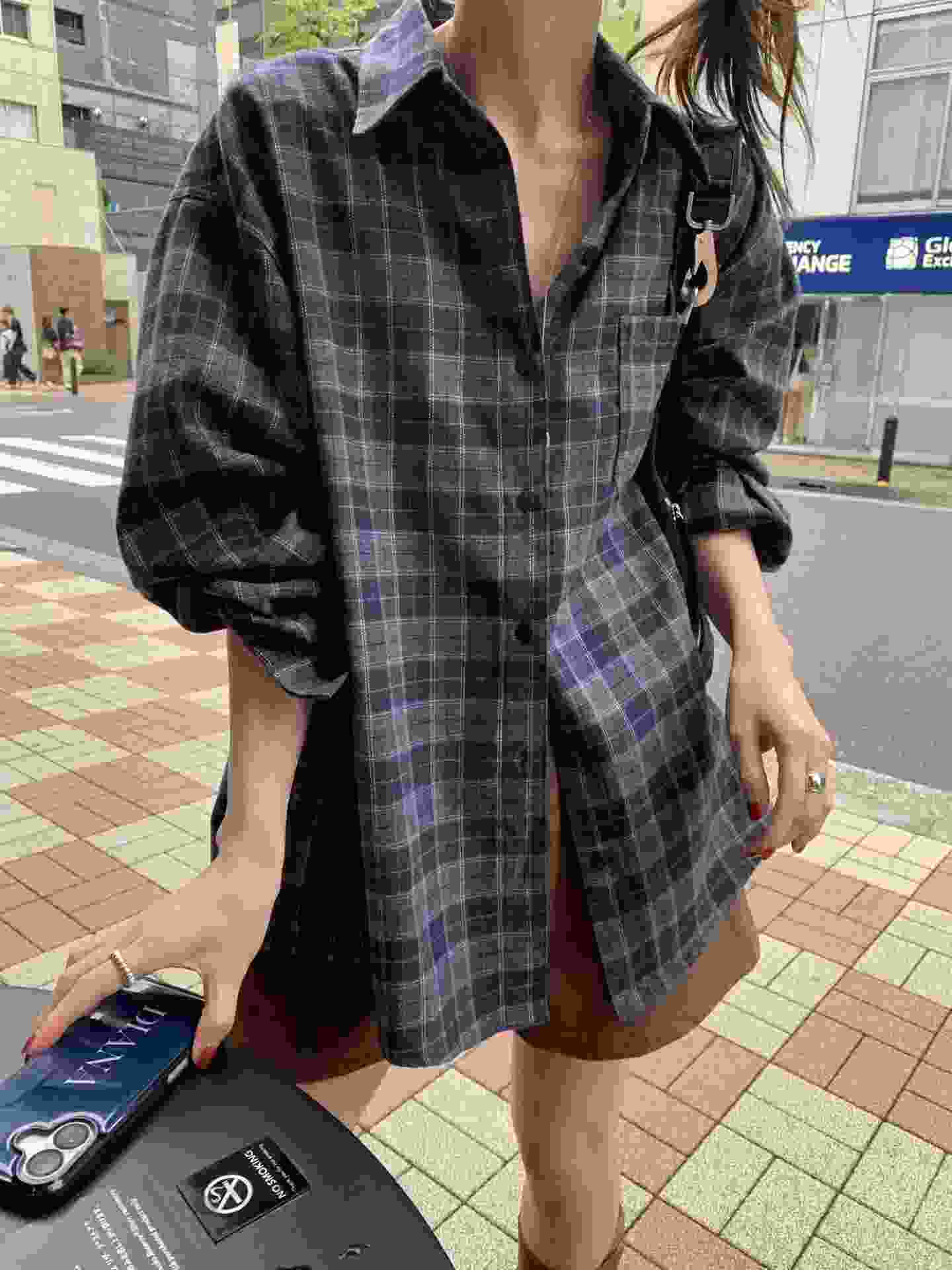 MELLOUNGE-멜라운지-T東大門實拍女裝新品休閑襯衫蕾絲衫不含內搭MELLOUNGE-2件起襯衫/蕾絲衫
