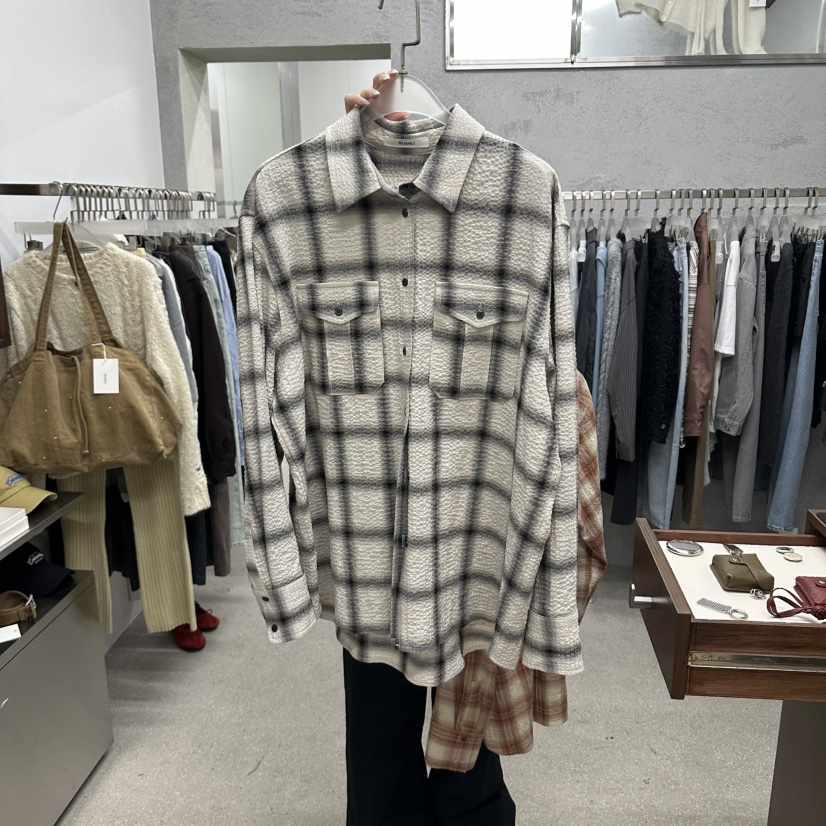 WEARABLE-L韓國直郵女裝新款時尚真品休閑人氣襯衫蕾絲衫WEARABLE襯衫/蕾絲衫
